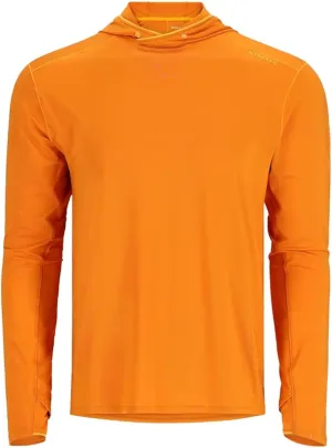 Simms SolarFlex UPF 50  Shirt - Premium Sun Protection Hoodie for Men, Lightweight, Quick-Dry, Breathable Outdoor Apparel for Men (Sun Glow, Medium)