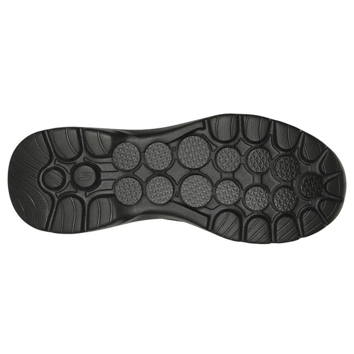 Skechers Men's Gowalk 6 Black Low Top Sneaker Shoes (BBK)