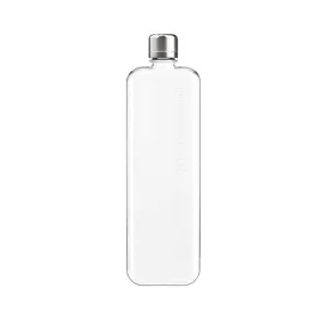 Slim Memobottle Flat Water Bottle