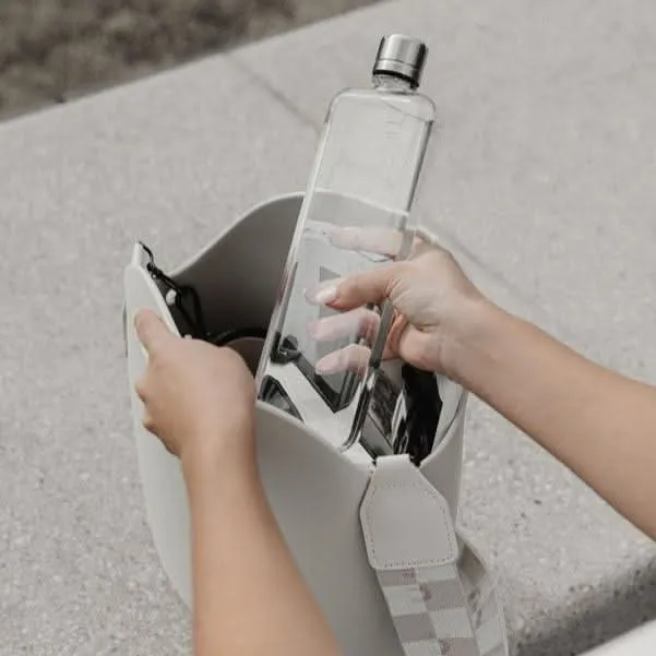 Slim Memobottle Flat Water Bottle