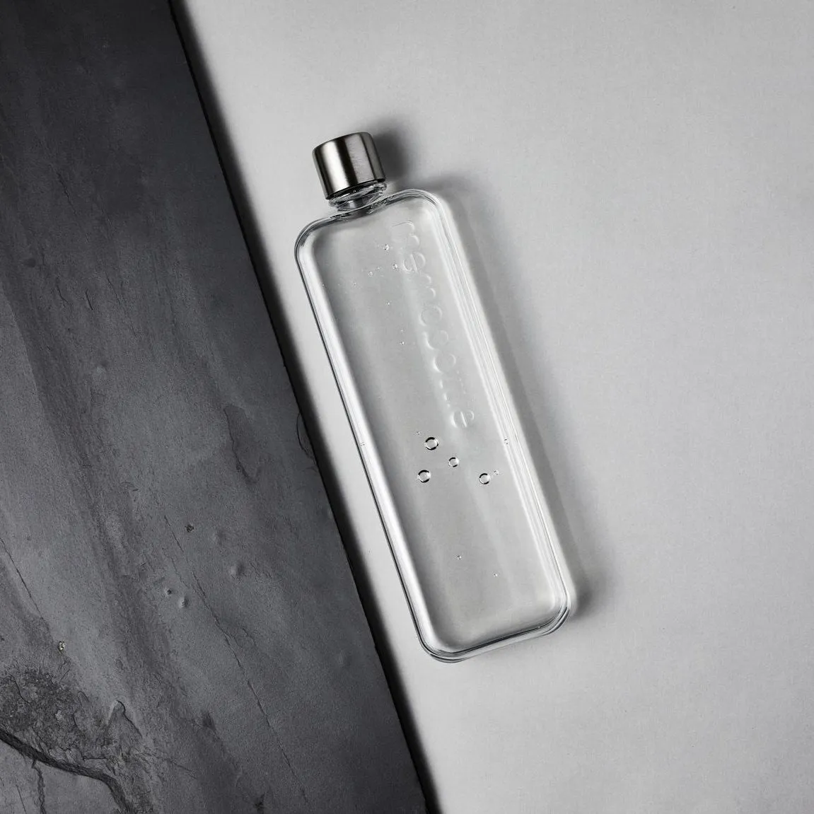 Slim Memobottle Flat Water Bottle