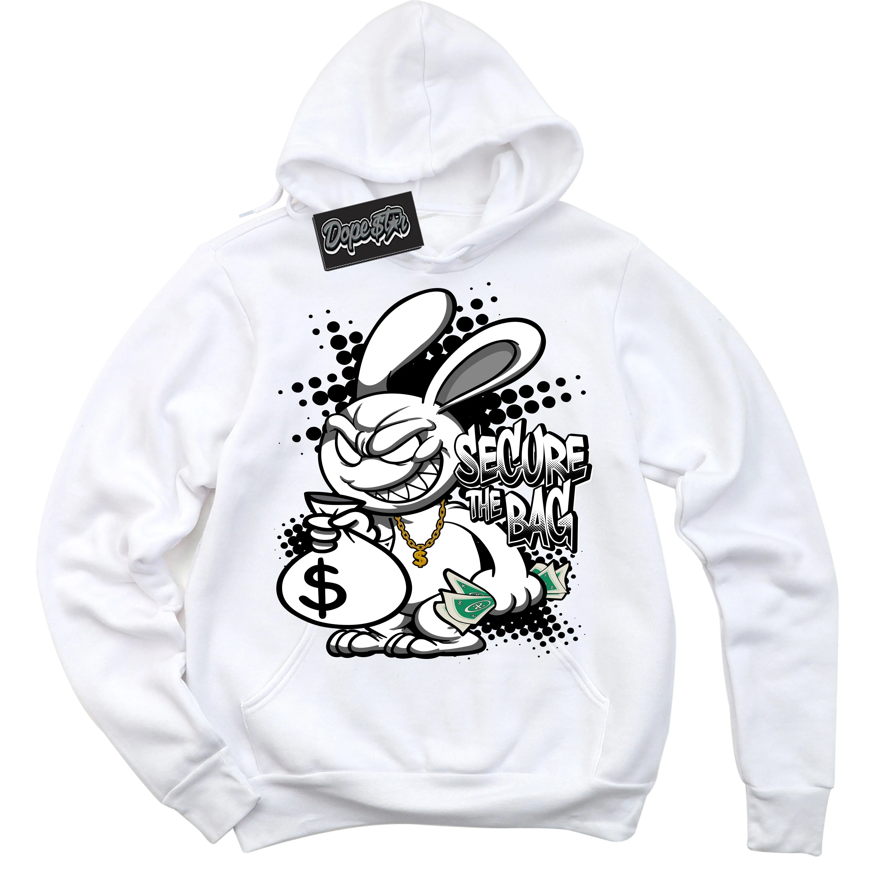 Suede Panda Dunk Sneaker Hoodie Secure The Bag Graphic