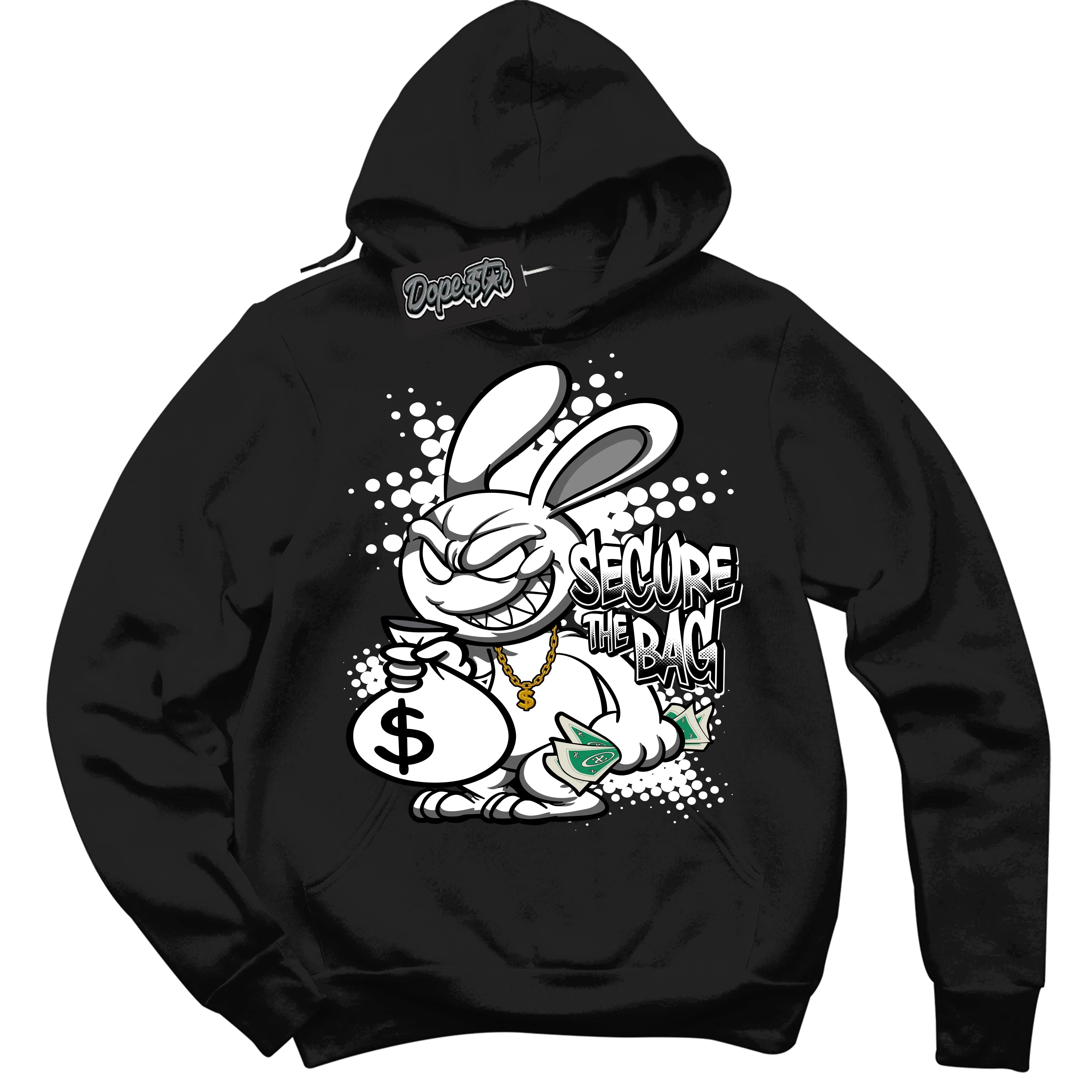 Suede Panda Dunk Sneaker Hoodie Secure The Bag Graphic