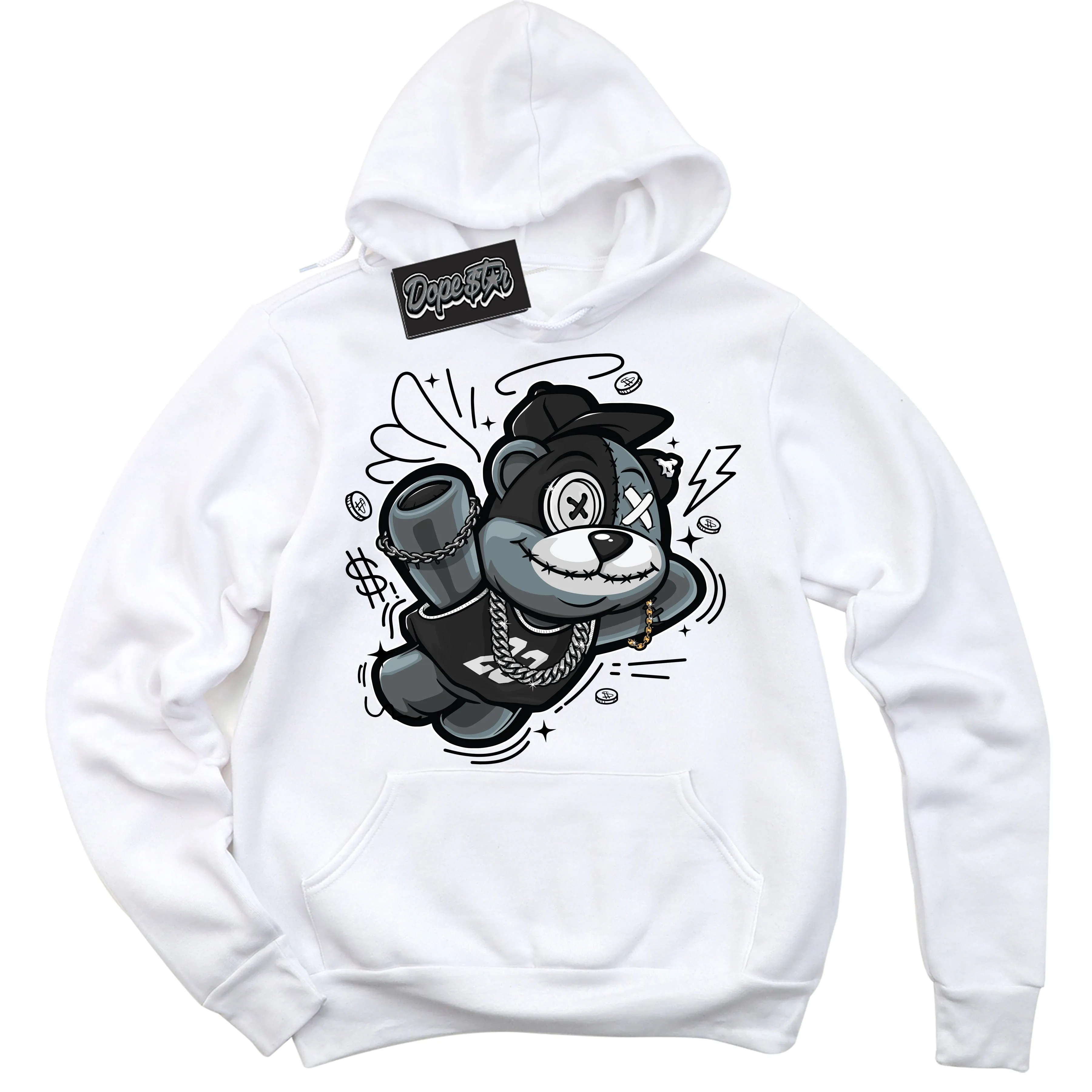 Suede Panda Dunk Sneaker Hoodie Slam Dunk Bear Graphic