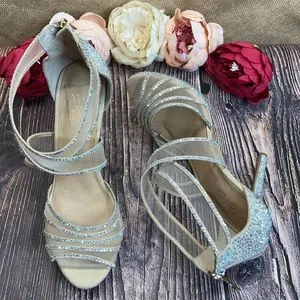 Thalia Sodi Nude (Tan) Ceara Platform Evening Sandals 9M