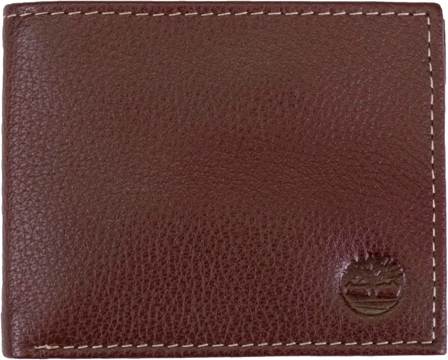 Timberland Men's Leather Wallet With Attached Flip Pocket, Brown (Sportz), One Size