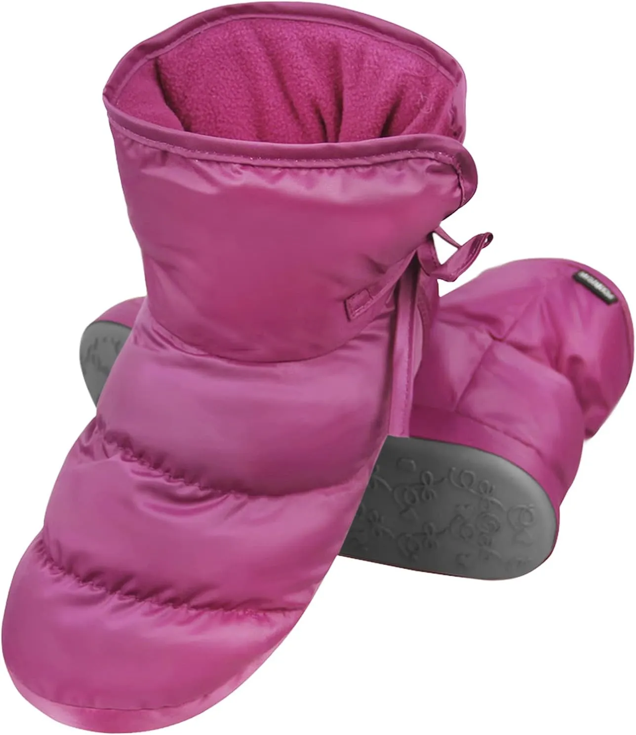 TINAYAUE Men Women Waterproof Indoor Slippers Thermal Down Full Mule Slippers Ankle Boots Bootie Slip-on Warm Clog Shoes Footwear