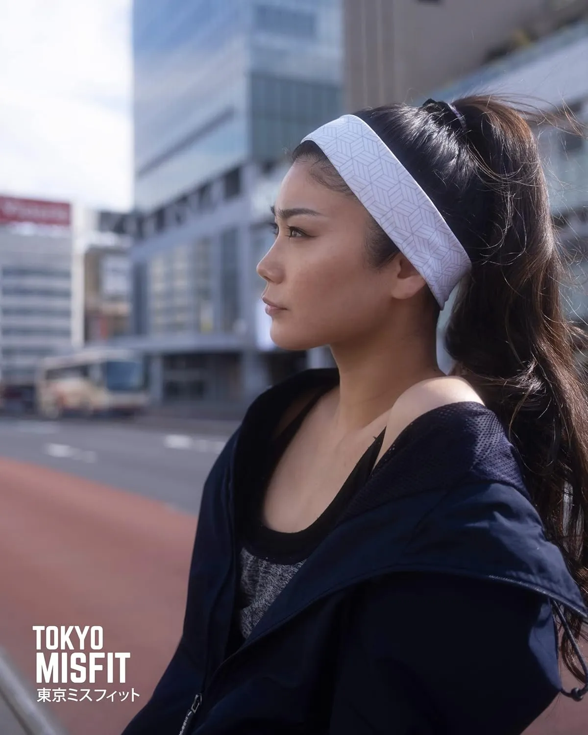 Tokyo Misfit - Japanese Headbands for Men & Women, Sweat Band, Workout, Yoga, Fashion, Running, Sports, Basketball, Bandana