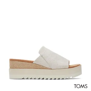 TOMS Women Diana Mule Natural Yarn Dye Sandals