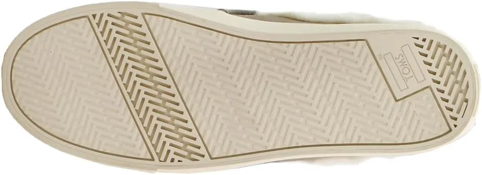 TOMS Womens Sunrise Suede Shearling Mule Sneakers Shoes Casual - Beige