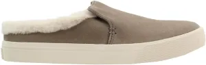 TOMS Womens Sunrise Suede Shearling Mule Sneakers Shoes Casual - Beige