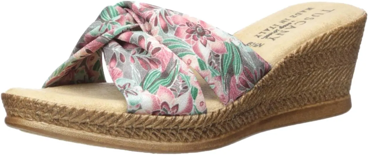 Tuscany by Easy Street Women's Dinah Wedge Sandal