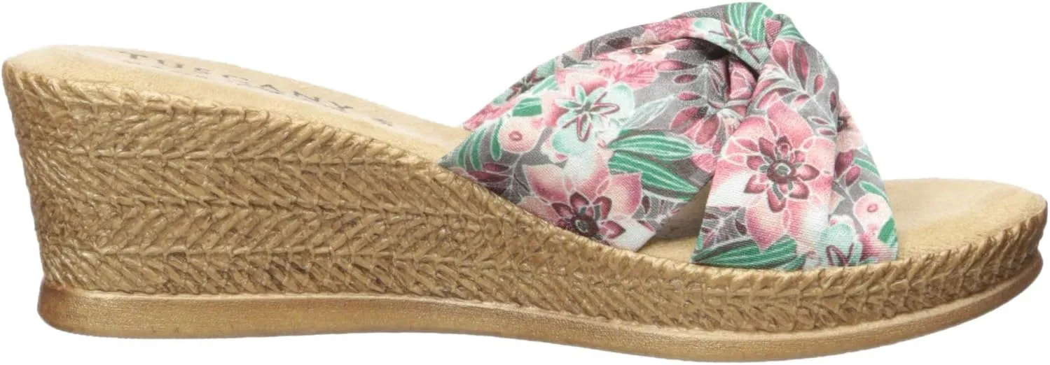 Tuscany by Easy Street Women's Dinah Wedge Sandal