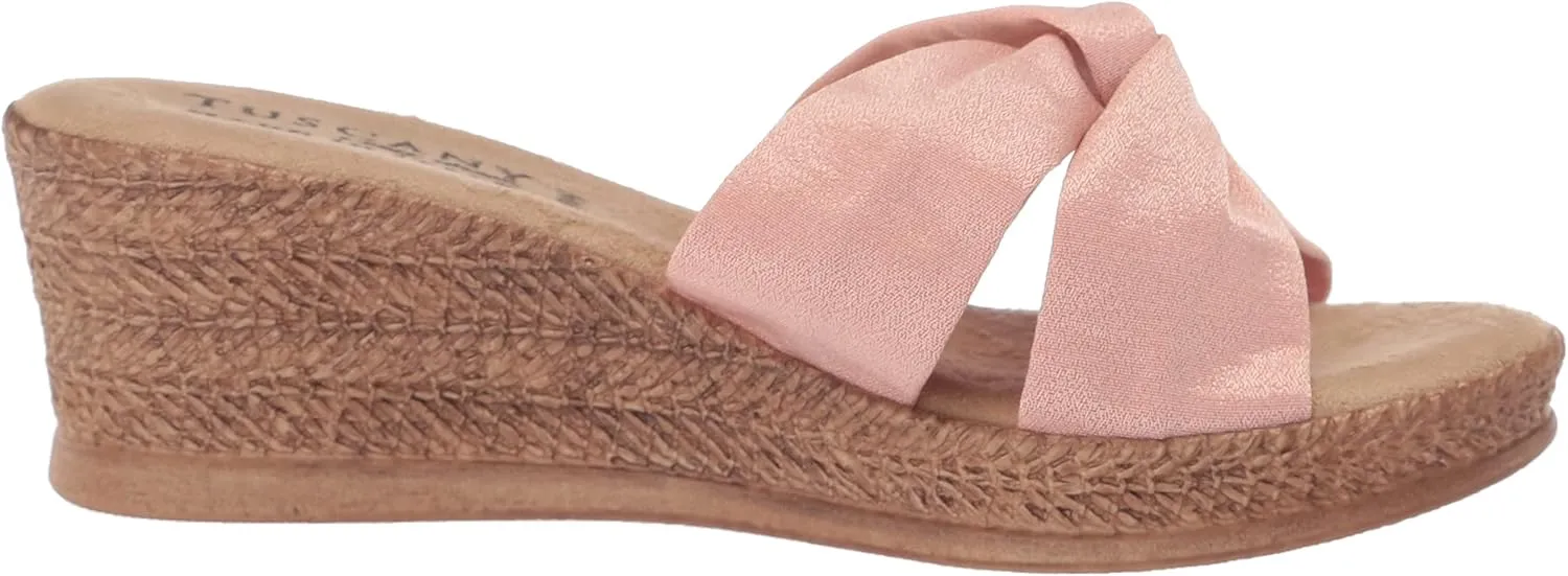 Tuscany by Easy Street Women's Dinah Wedge Sandal