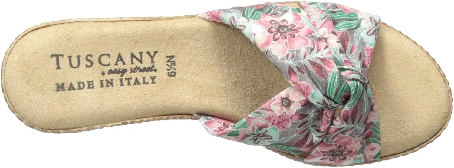 Tuscany by Easy Street Women's Dinah Wedge Sandal