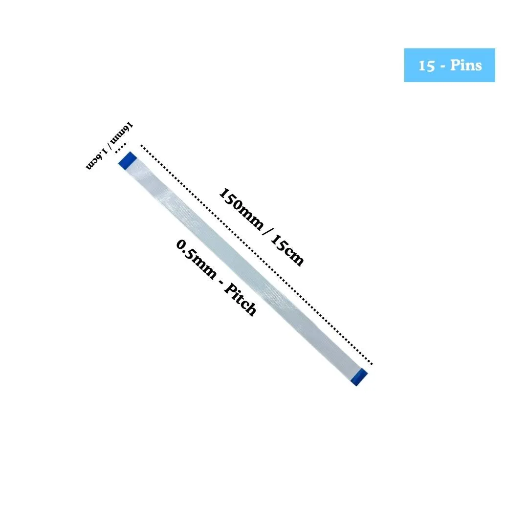 [Type-A] 0.5mm-Pitch FPC Straight Ribbon Flexible Flat Cable