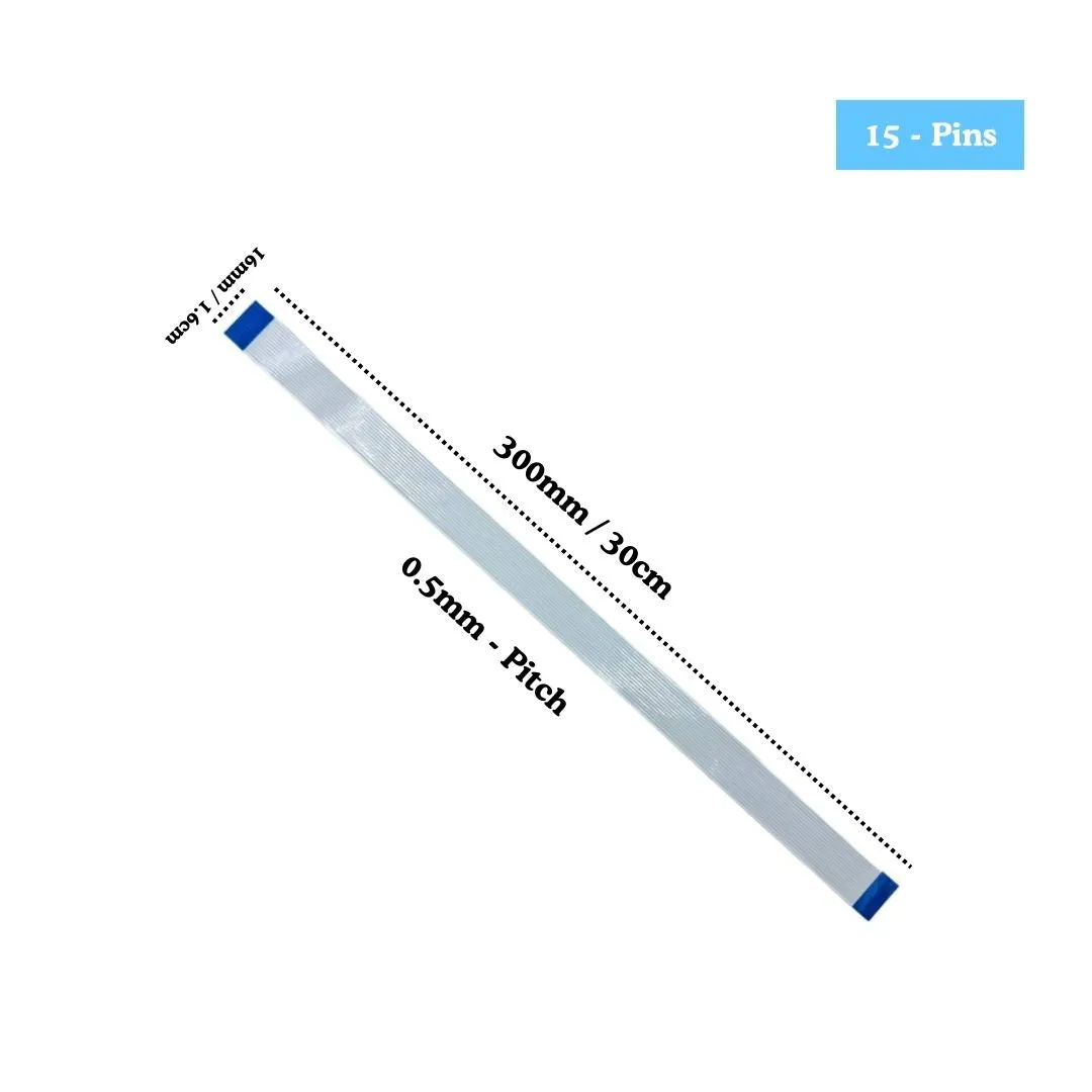 [Type-A] 0.5mm-Pitch FPC Straight Ribbon Flexible Flat Cable