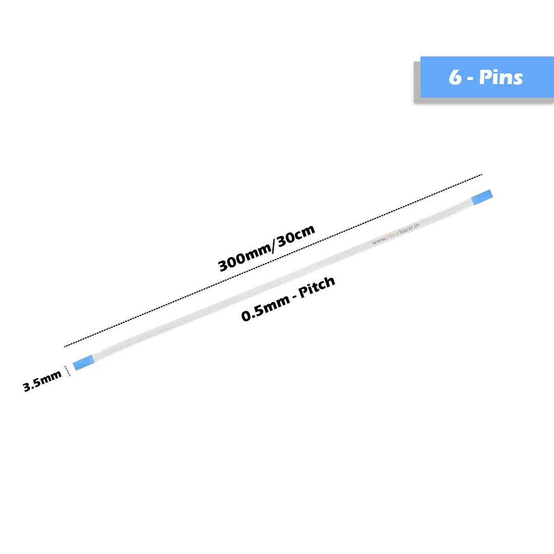 [Type-A] 0.5mm-Pitch FPC Straight Ribbon Flexible Flat Cable