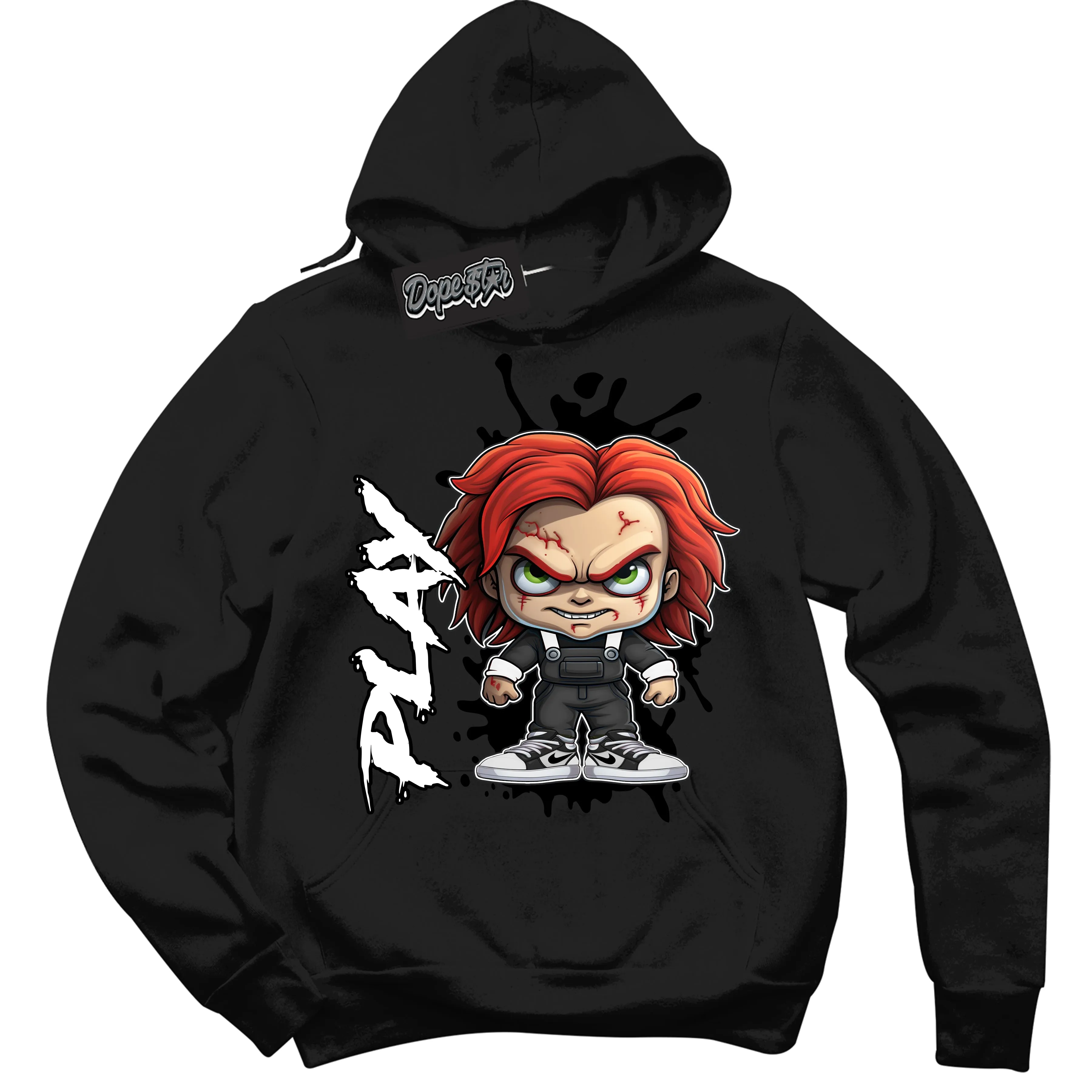 White Thunder 4s Sneaker Hoodie Play Graphic