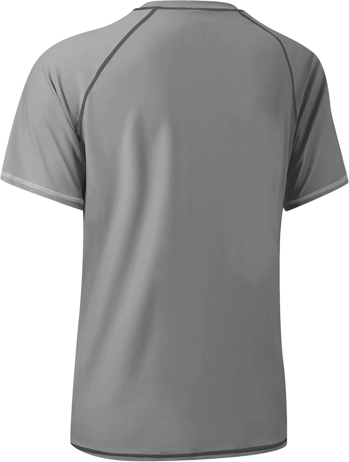 Willit Men's UPF 50  Rashguard Swim Shirt Short Sleeve SPF Sun Protection Quick Dry Water Beach Shirts Fishing Surf Shirt