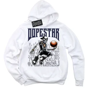 Wolf Grey Midnight Navy 1s Sneaker Hoodie Making Legends Graphic