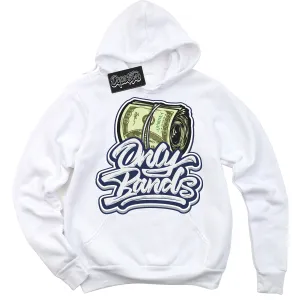 Wolf Grey Midnight Navy 1s Sneaker Hoodie Only Bands Graphic