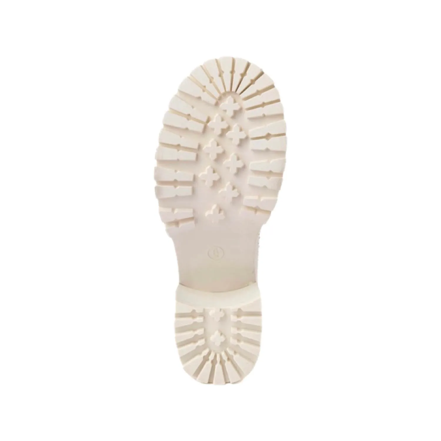 Women's Deena Perforated Lug Sole Loafers In White