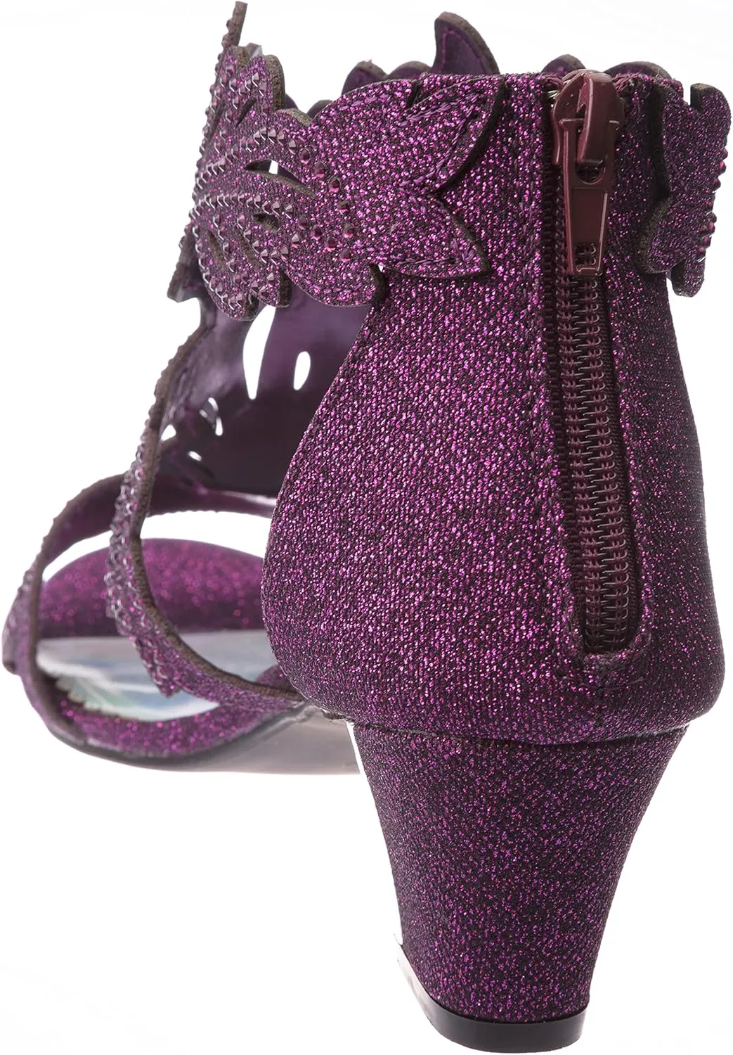 womens Heel Sandasl Sparkling Rhinestone Dress-Shoes lime03