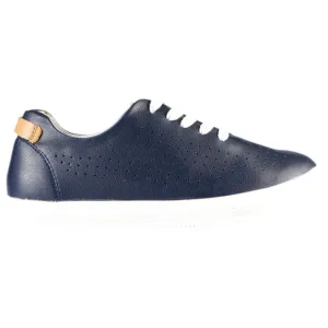Womens Natural Comfort California Black Leather Sneaker Shoes