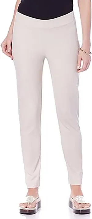 Women's Pants Bi-Stretch Slim Seam,Khaki,14