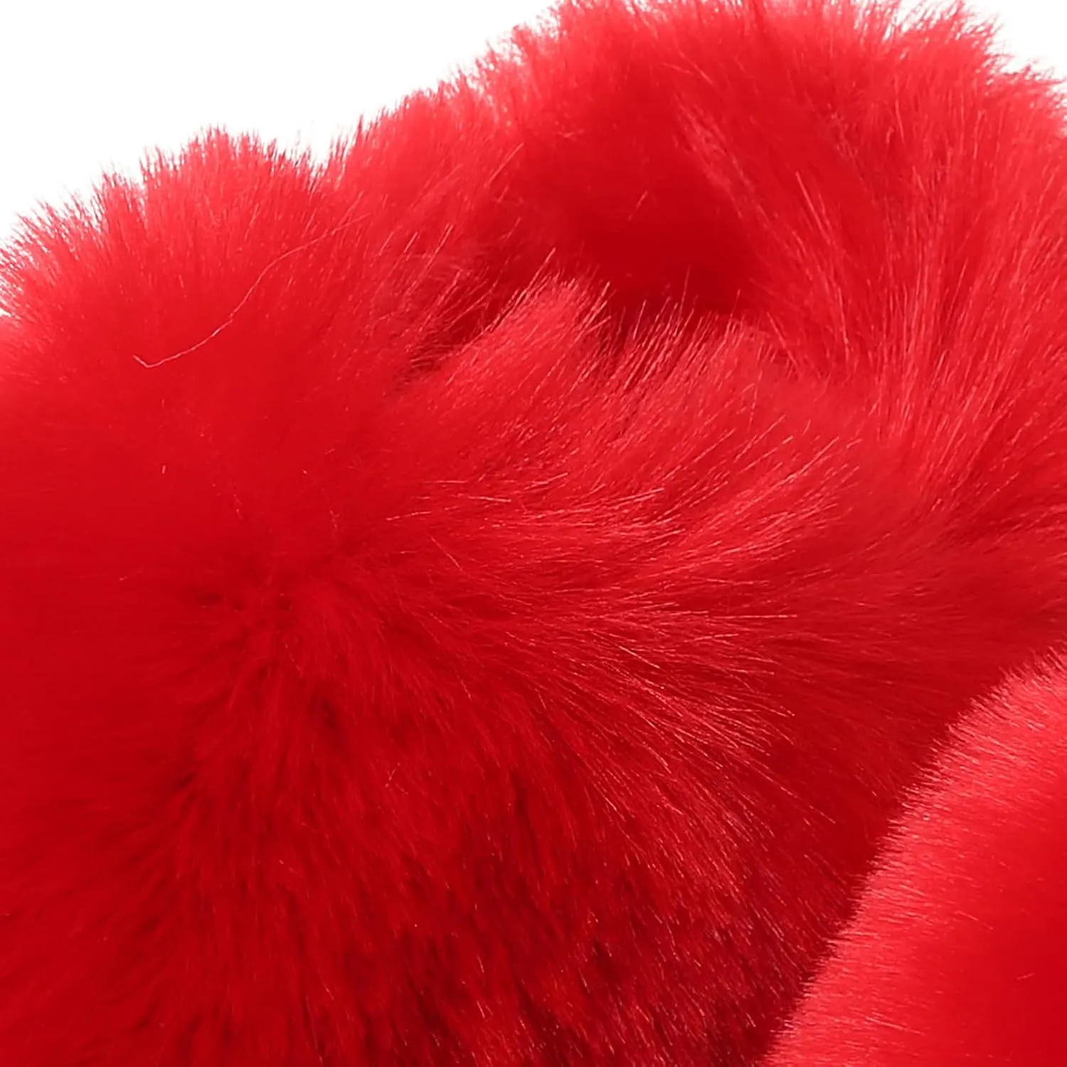 YESBOR Women's Faux Fur Fluffy Fuzzy Slippers Closed Toe Warm Winter House Slides Shoes